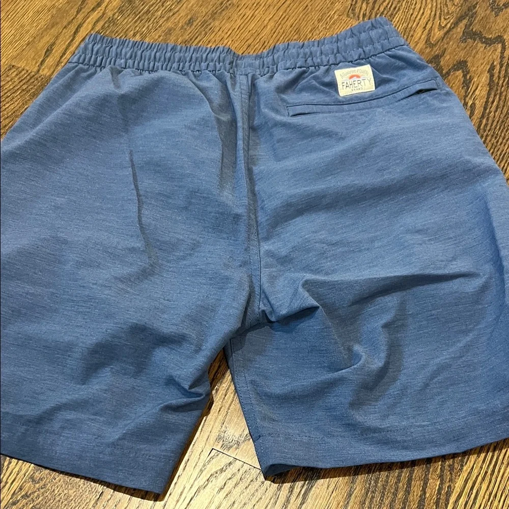 Men's Blue “All Day” Faherty Casual Shorts